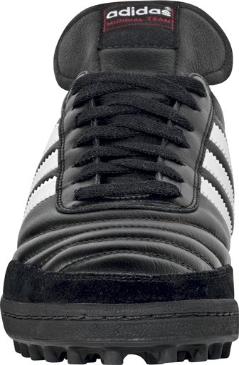 adidas Mundial Team Turf Cleats-Black/White