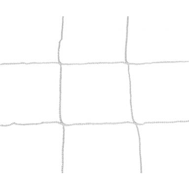 Quantum Goal Net 8' Height x 24' Width x 3' Depth x 8.5' Base, 3mm Braided Knotless, 120mm Square Me