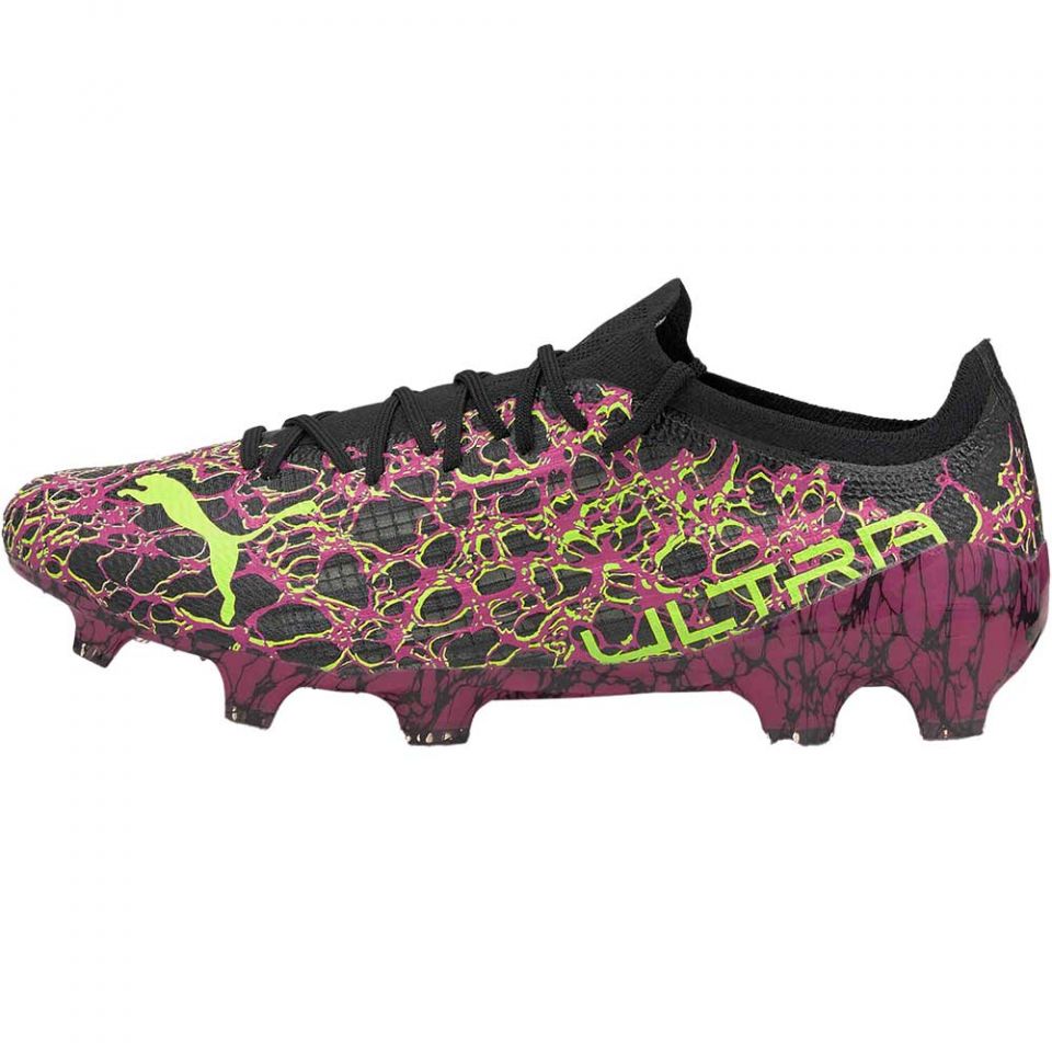puma ウルトラ PUMA Ultra 1.3 Origins FG/AG Cleats-Ultra Magenta/Black/Green Glare