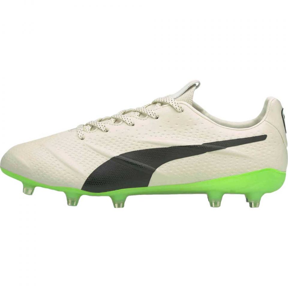 Puma King Platinum 21 Vegan FG Soccer Cleats Mens 11 Ivory Glow Puma King Platinum 21 Vegan FG Soccer Cleats Ivory Glow  main image 3