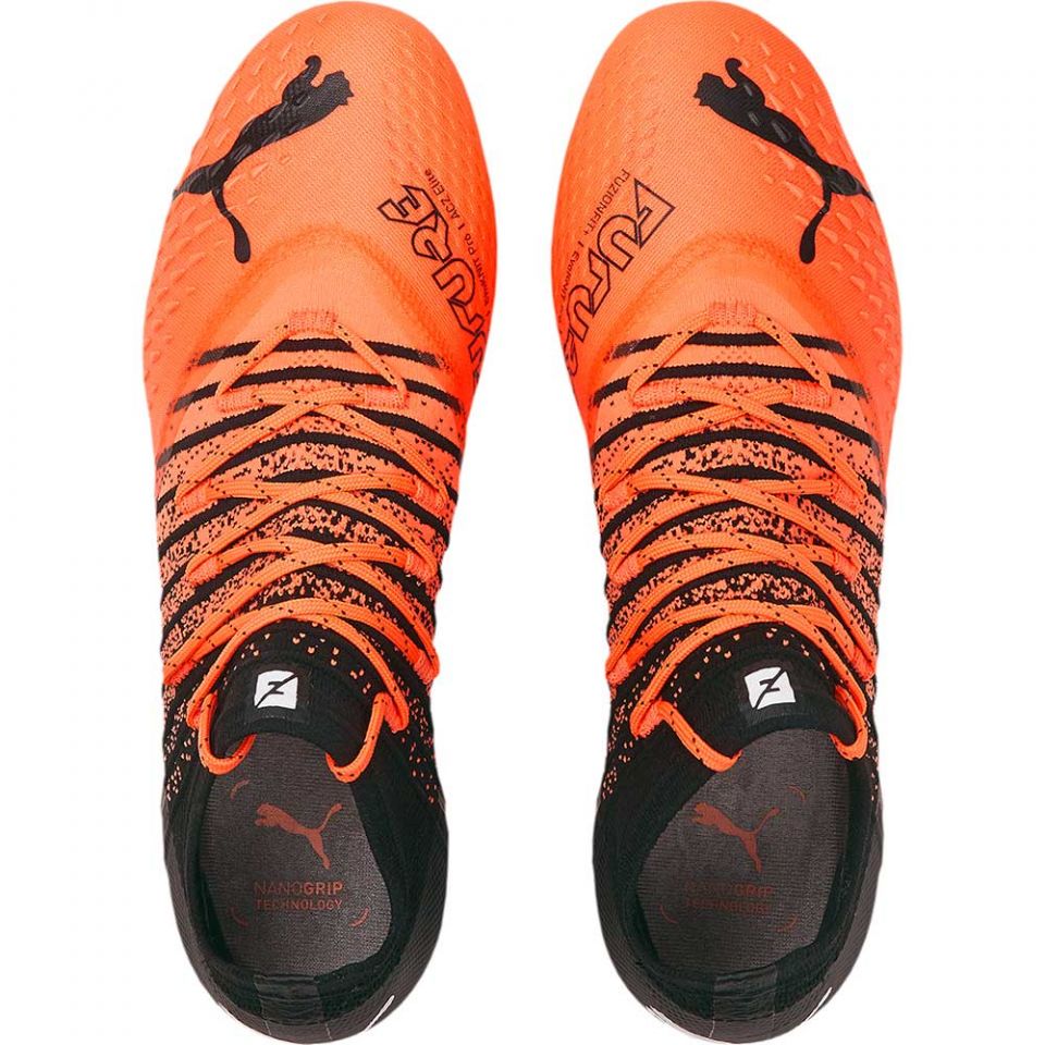 PUMA Future 1.3 FG Cleats-Neon Citrus/PUMA Black