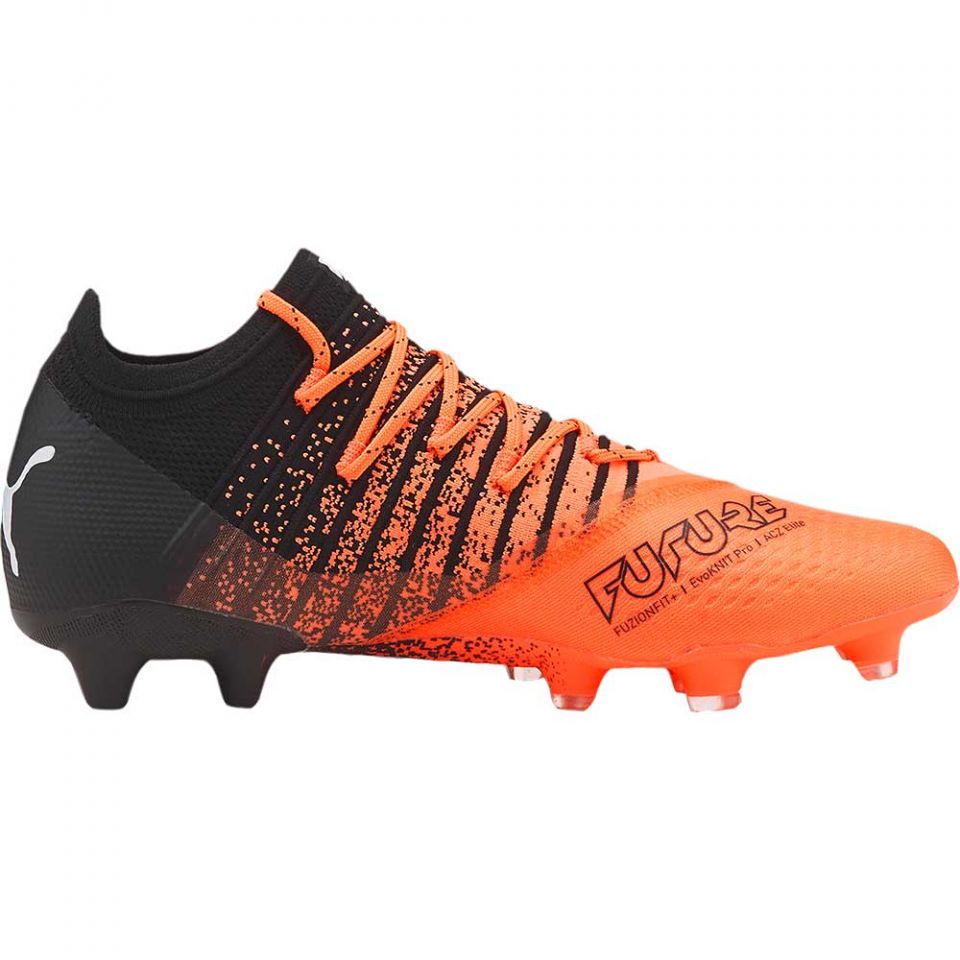 PUMA Future 1.3 FG Cleats-Neon Citrus/PUMA Black