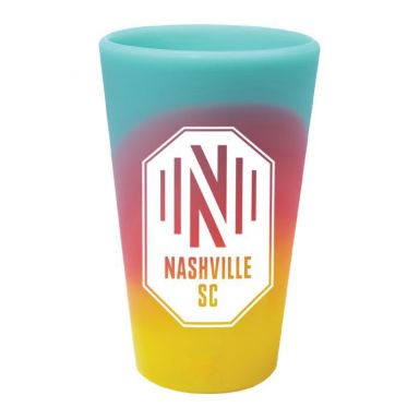 WinCraft Nashville SC Fashion Print Silicone Pint Glass