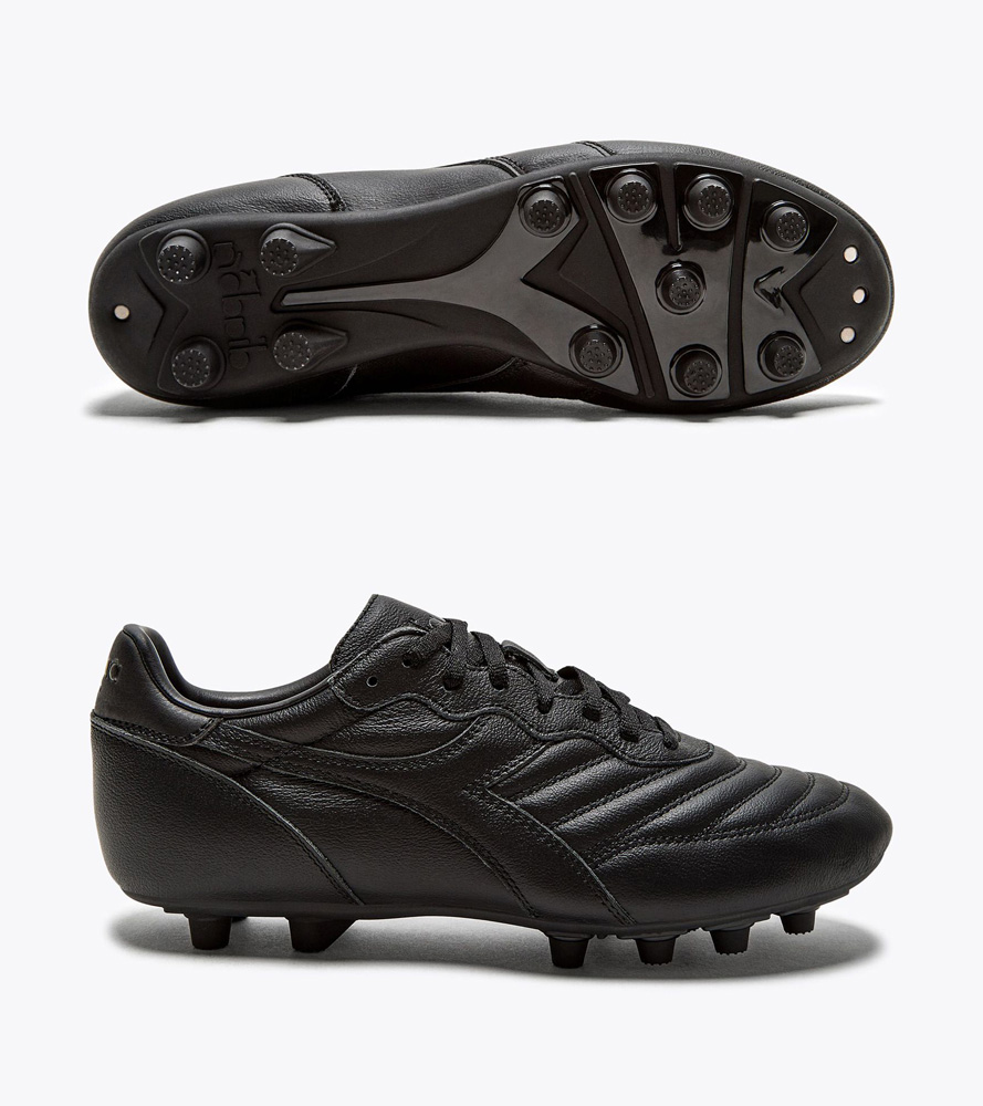 diadora Brasil サッカーシューズ ブラック Diadora Brasil LT+ MDPU FG Soccer Cleats