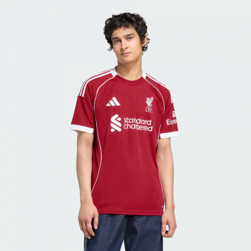 adidas Liverpool FC 2025/26 Men's Home Jersey