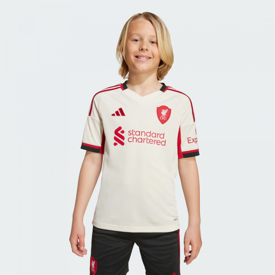adidas Liverpool FC 2025/26 Youth Away Jersey