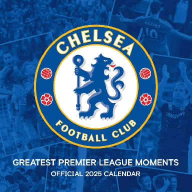 Chelsea FC Club Legends 2025 Calendar