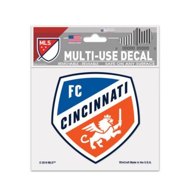 Wincraft FC Cincinnati 3 X 4 Multi-Use Decal