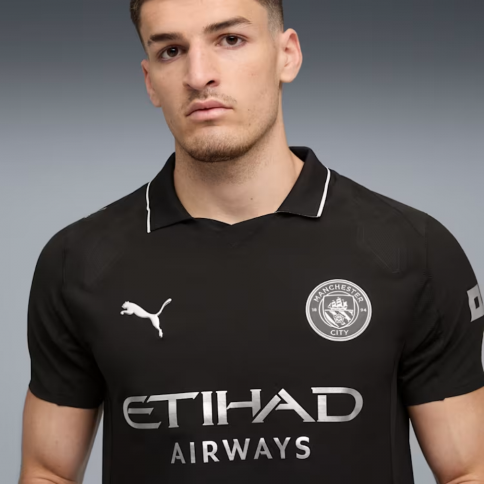 PUMA Manchester City FC 2025/26 Men's Authentic Away Jersey