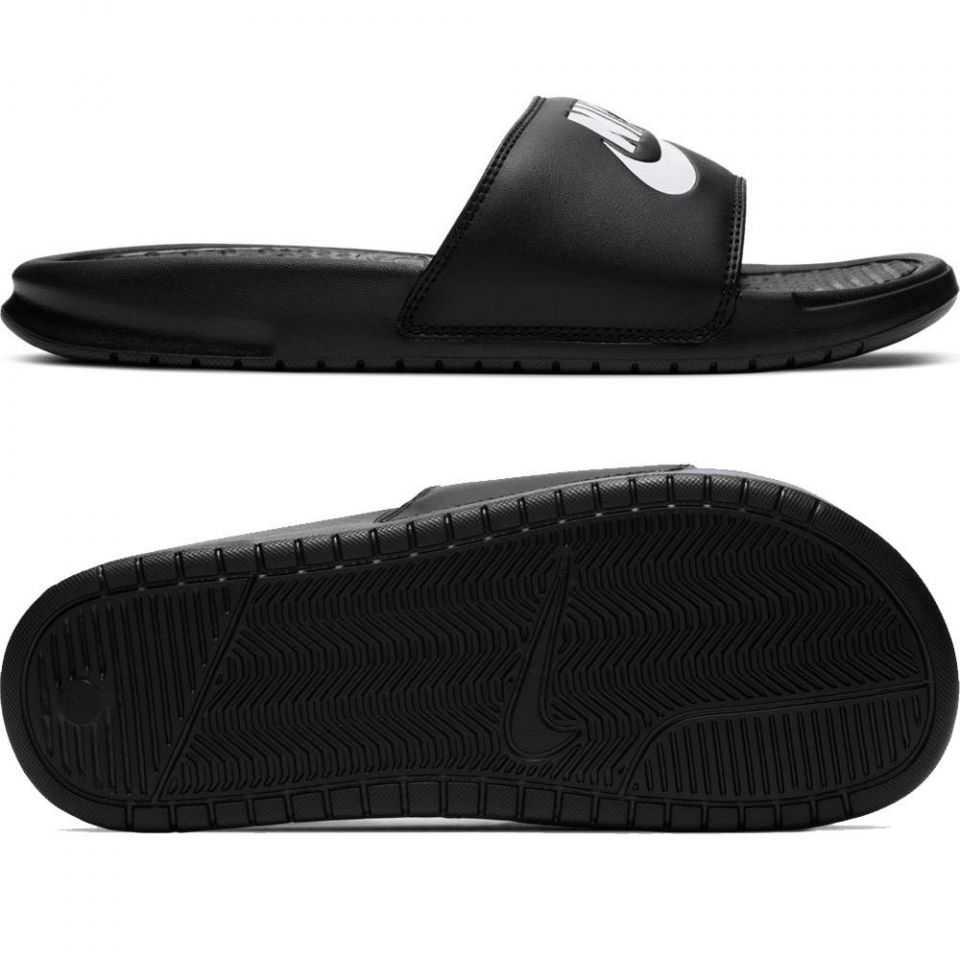 women's nike benassi slides