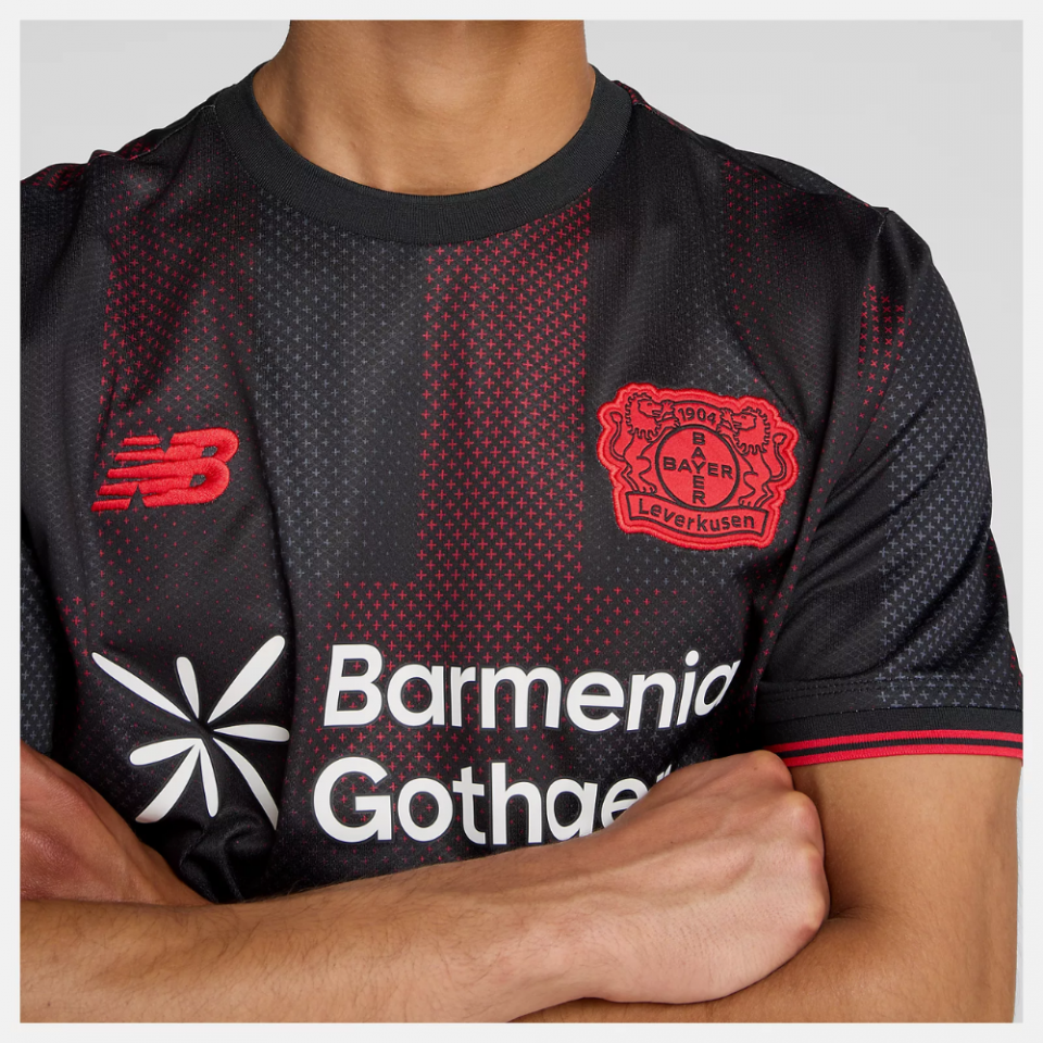 New Balance 2025/26 Bayer 04 Leverkusen Men's Home Jersey