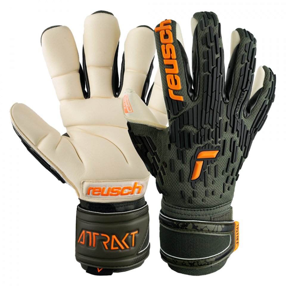 Reusch Attrakt Freegel Gold X Goalkeeper Gloves