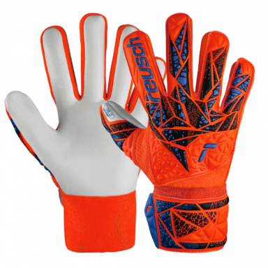 Reusch Attrakt Solid Fingersave Junior Goalkeeper Gloves