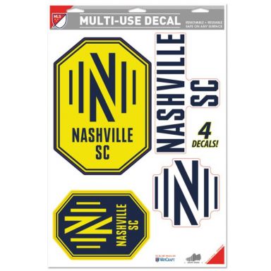Wincraft Nashville SC 11 X 17 Multi-Use Decal