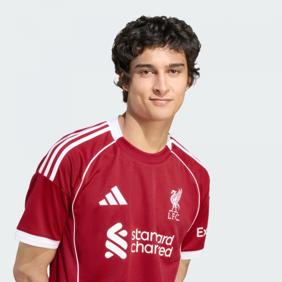 adidas Liverpool FC 2025/26 Men's Home Jersey