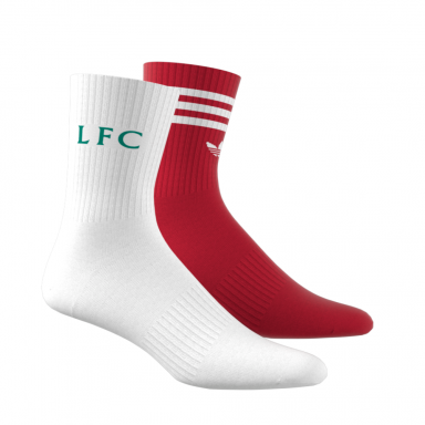 adidas Liverpool FC 2025/26 Crew Socks 2PP