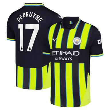 PUMA Manchester City 2024/25 Men's Away Jersey DE BRUYNE 17