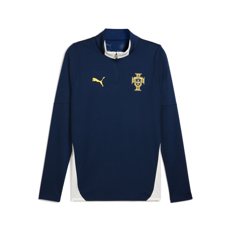 守*ュ様 PUMA 奈良育英　サッカー　ジャージ上下　サイズXO No.19 古 PUMA Portugal Men's Training 1/4 Zip Top