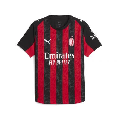 PUMA AC Milan 2025/26 Men's Authentic Home Jersey
