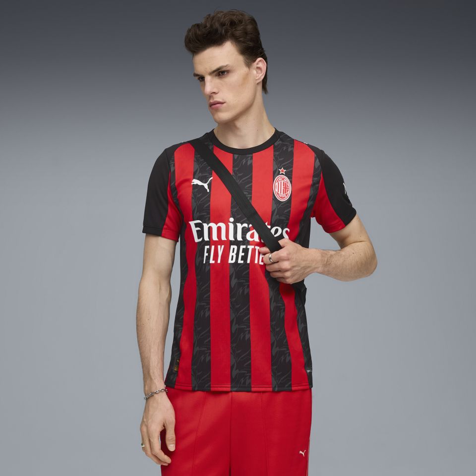 PUMA AC Milan 2025/26 Men's Home Jersey