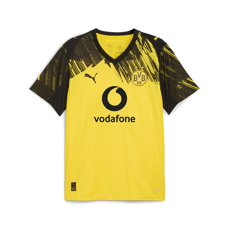 PUMA OPEL ユニフォーム イエロー ブラック PUMA Borussia Dortmund 2025/26 Men's Home Jersey