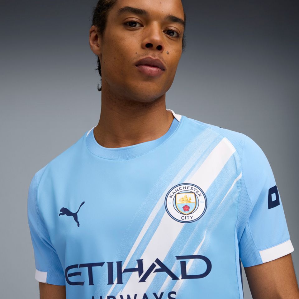PUMA Manchester City FC 2025/26 Men's Authentic Home Jersey