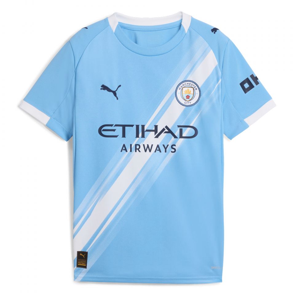 PUMA Manchester City FC 2025/26 Youth Home Jersey HAALAND 9