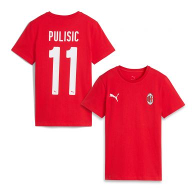 PUMA AC Milan Pulisic Youth Cotton Tee