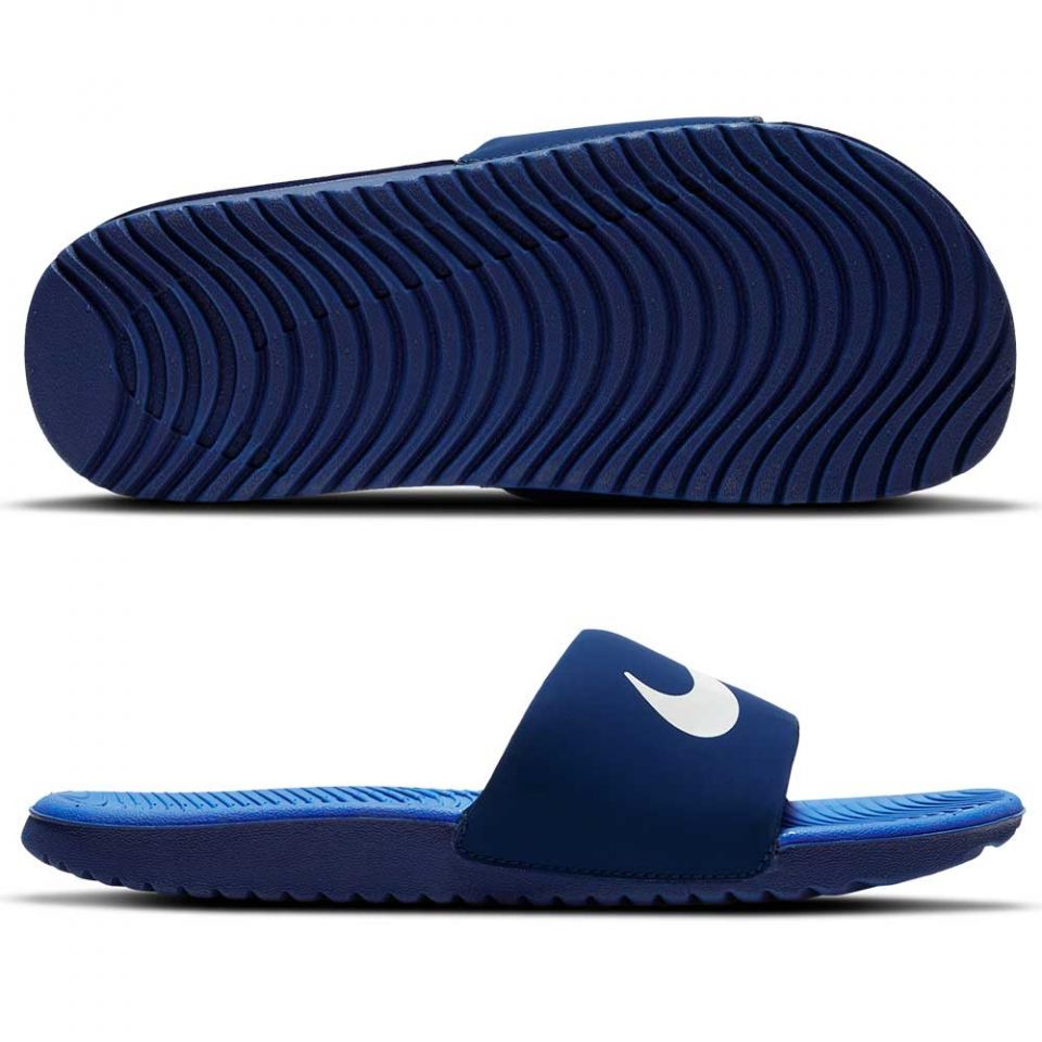 Nike Kawa Jr Slide-Blue Void/Blue/Platinum