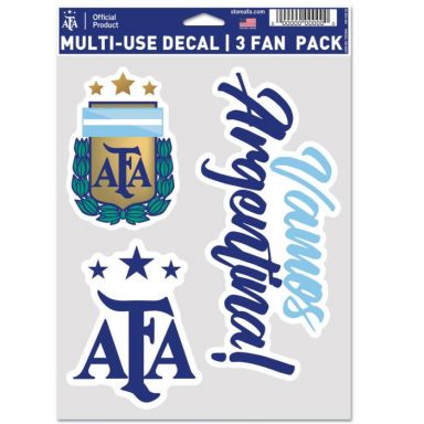 Wincraft Argentina Multi-Use Fan Decals 3/Pack