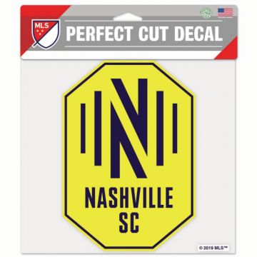 Wincraft Nashville SC 8 X 8 Perfect Cut Decal