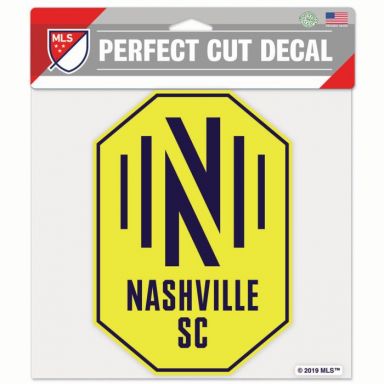 Wincraft Nashville SC 8 X 8 Perfect Cut Decal