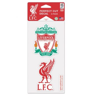 Wincraft Liverpool FC 4 X 4 Perfect Cut Decals 2/Pack
