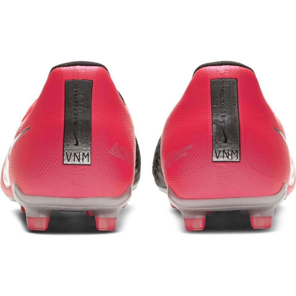 Nike Jr. Phantom Venom Elite FG-Laser Crimson/Metallic Silver/Black