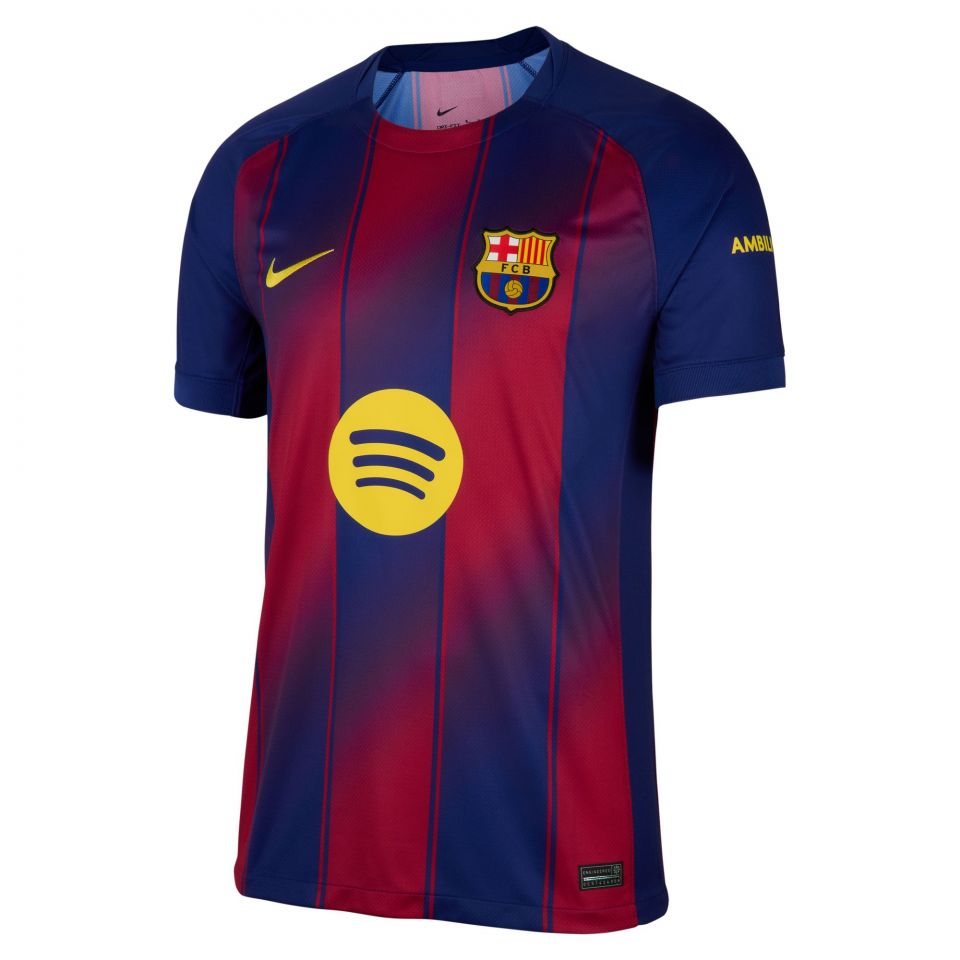 Nike FCバルセロナ 2025/26ホームジャージ S Nike FC Barcelona 2025/26 Men's Stadium Home Jersey