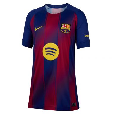 Nike FC Barcelona 2025/26 Youth Stadium Home Jersey