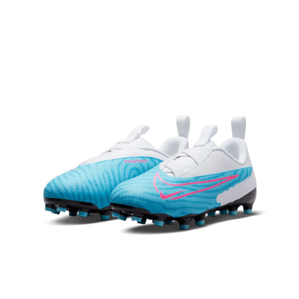 Nike Phantom サッカーシューズ Nike Junior Phantom GX Academy FG/MG - Baltic Blue/Pink Blast