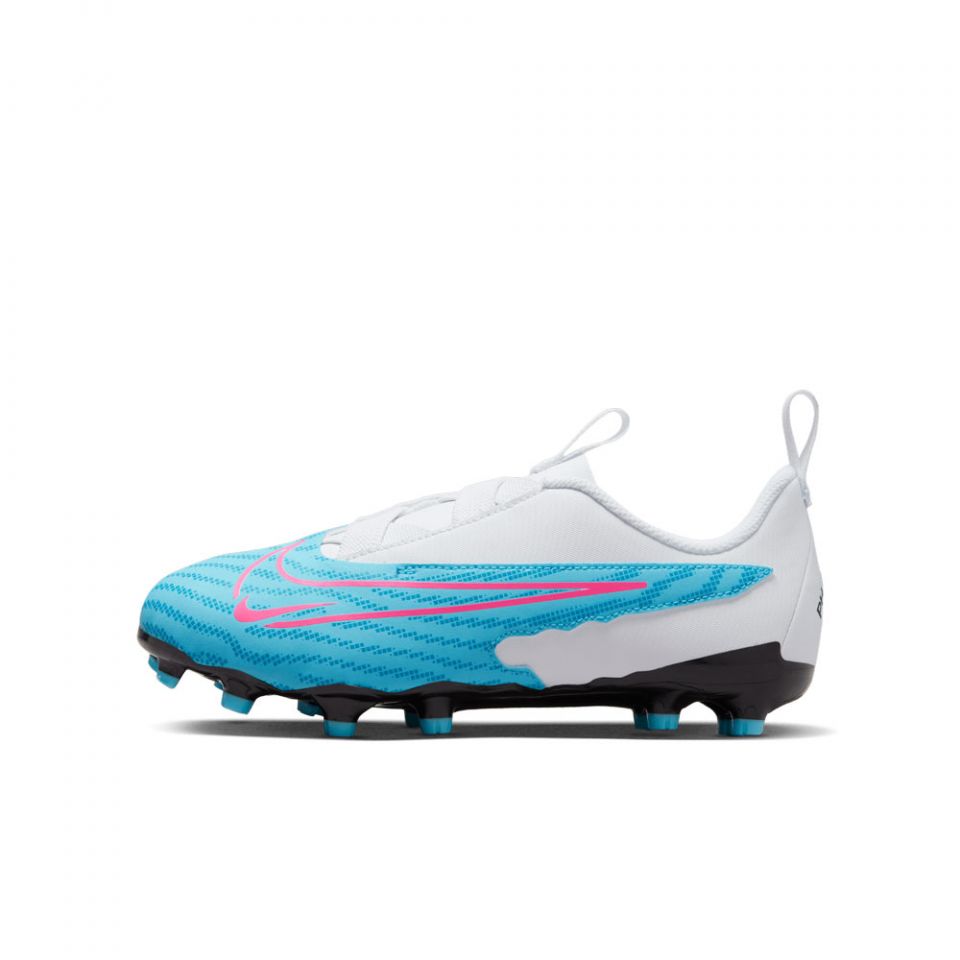 Nike Junior Phantom GX Academy FG/MG - Baltic Blue/Pink Blast
