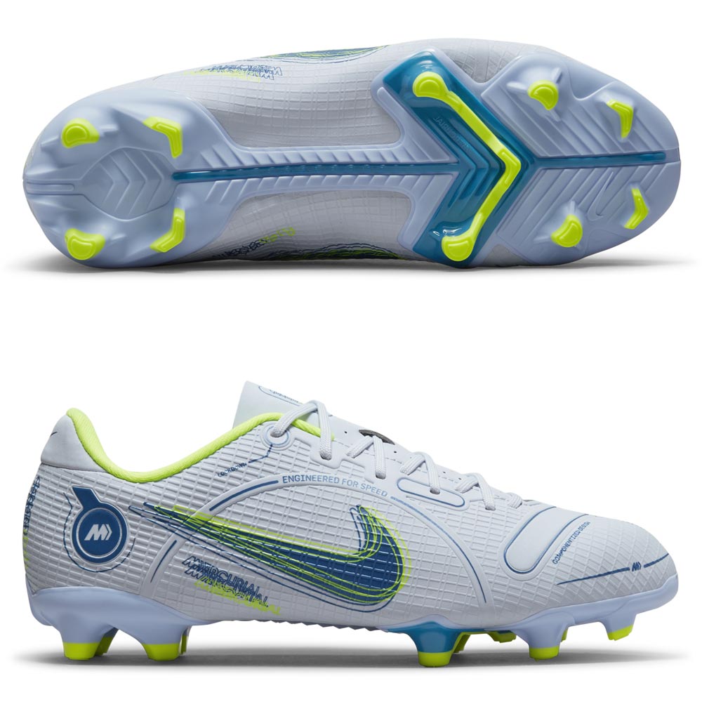 Nike Junior Mercurial Vapor 14 Academy FG-Football Grey