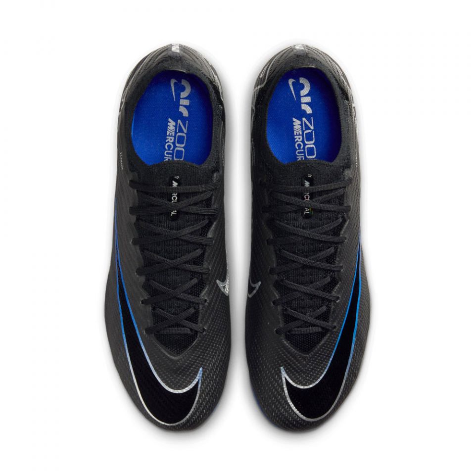 Nike Zoom Mercurial Vapor 15 Elite FG Soccer Cleats | Black Pack display picture 2