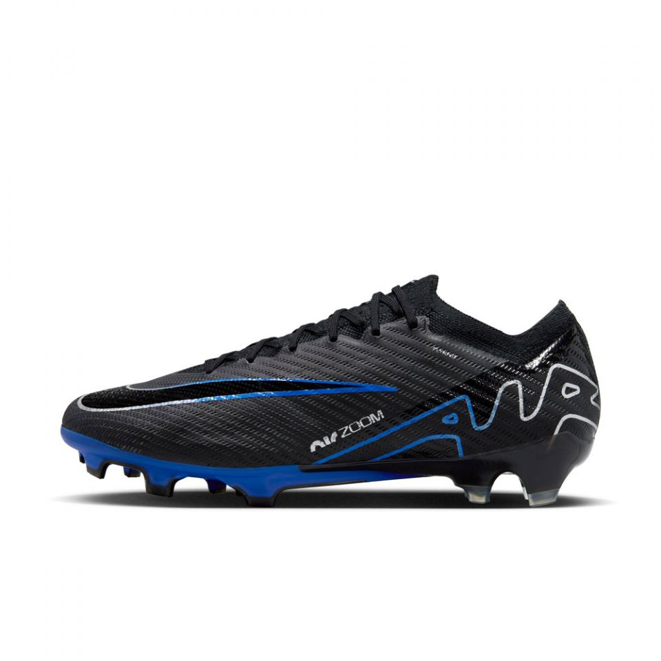 Nike Zoom Mercurial Vapor 15 Elite FG Soccer Cleats | Black Pack