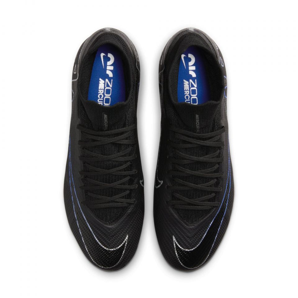Nike Zoom Mercurial Superfly 9 Pro FG Soccer Cleats | Black Pack display picture 1