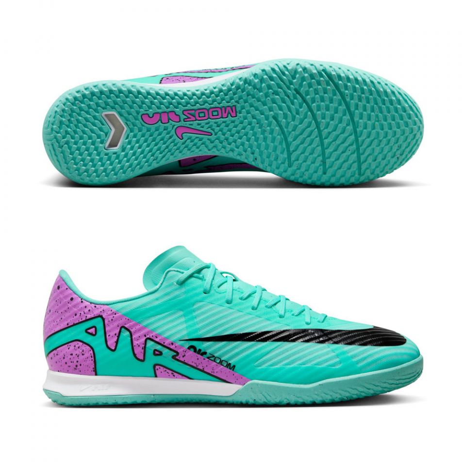 シューズ Nike Zoom Mercurial Vapor 15 Academy IC Nike Air Zoom Mercurial Vapor XV Academy IC - Black/Chrome