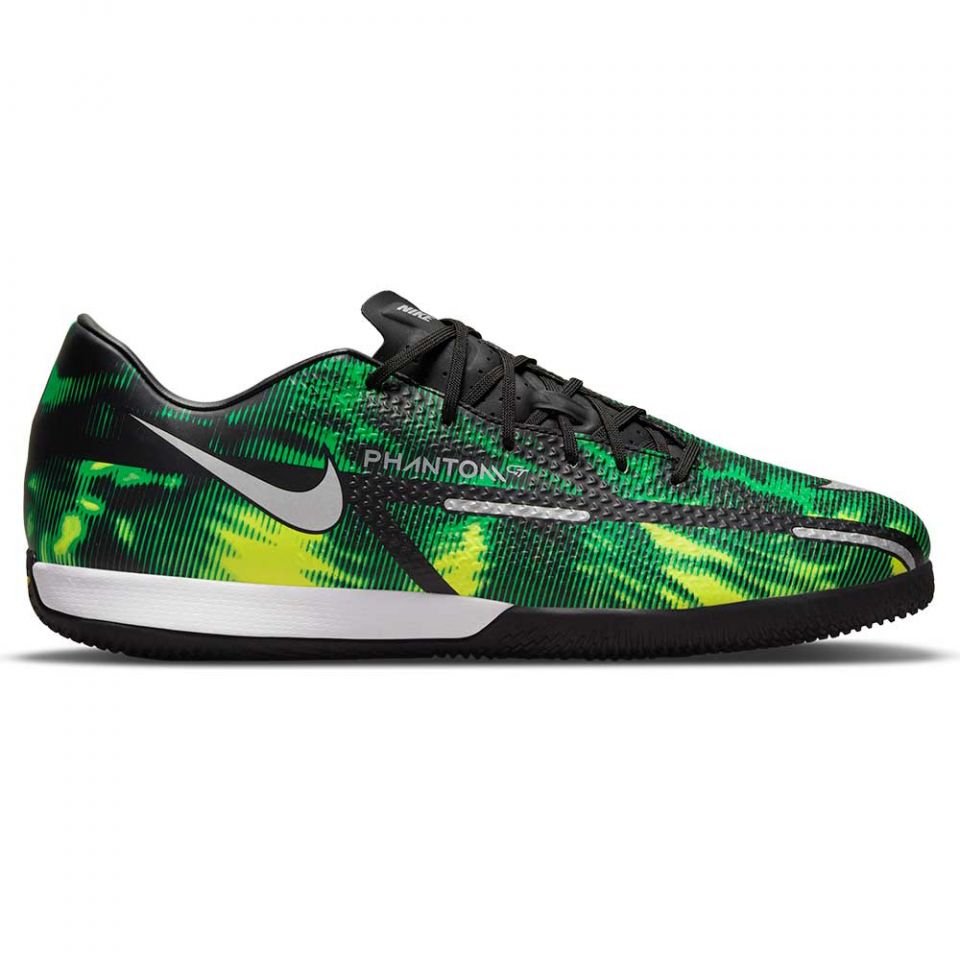 Nike Phantom GT2 Academy IC- Black/ Green Nike Phantom GT2 Academy IC- Black/ Green