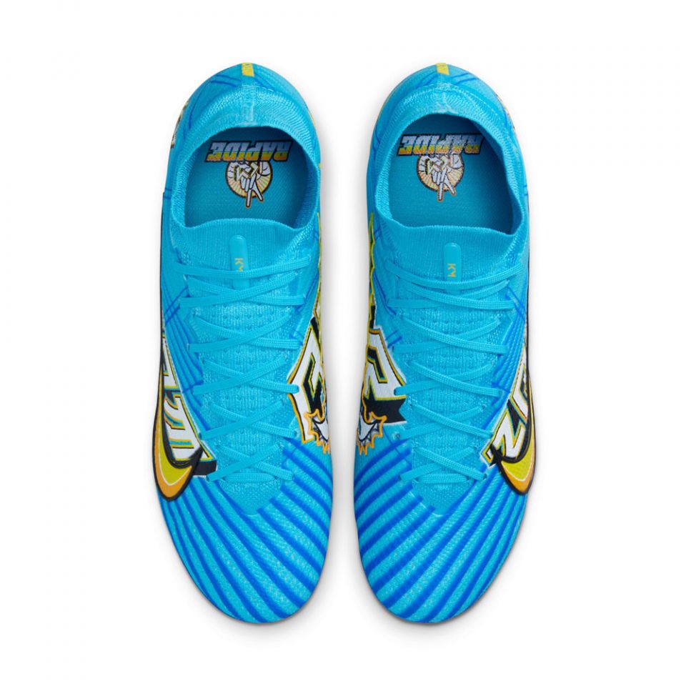 Nike Zoom Mercurial Superfly 9 Elite FG KM Blue DO9342-400 Men’s Sz 11 Nike Zoom Superfly 9 Elite KM FG Baltic Blue White DO9342  main image 3