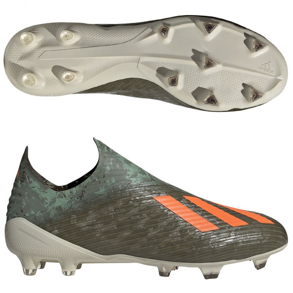 アディダス X19+ FG adidas X 19+ FG - Core Black/Grey - Firm Ground - Mens