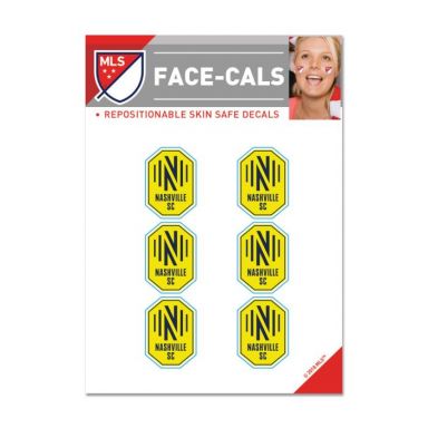 WinCraft Nashville SC FaceCals - Skin Decals
