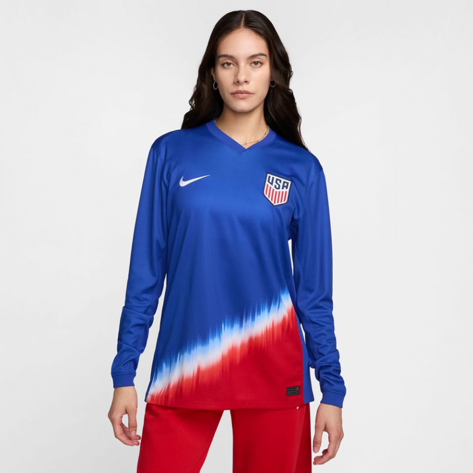 Nike USMNT 2024 Men's Long Sleeve Stadium Away Jersey