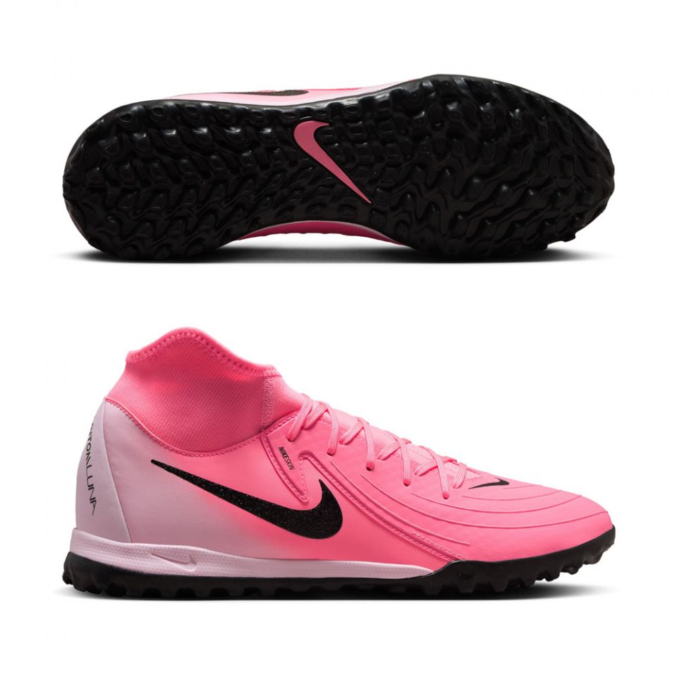 Nike Phantom Luna II Academy FJ2566-600 Mens 7.5 Pink Turf Soccer Shoes RHS9136 Nike Phantom Luna II Academy FJ2566-600 Unisex Pink Turf  main image 3