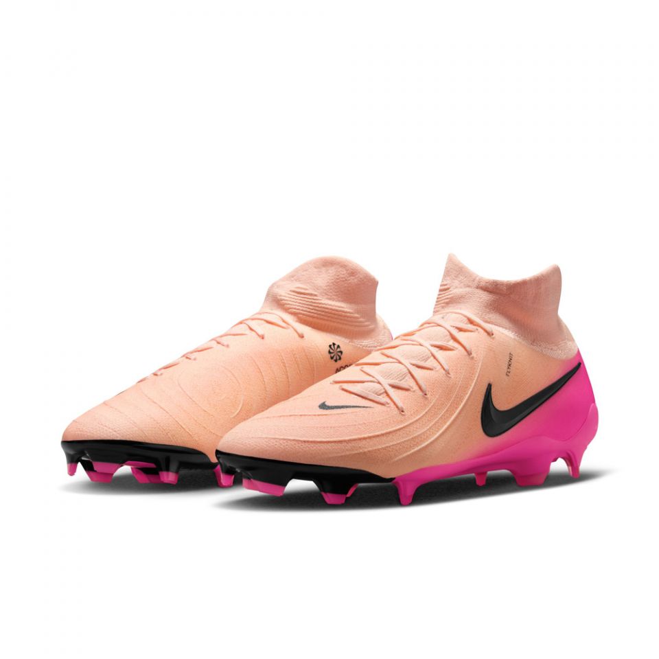Nike Phantom Luna II Pro FG Crimson Pink Soccer Cleats Men\'s 8.5 FJ2575-800 s-l400.jpg main image 2